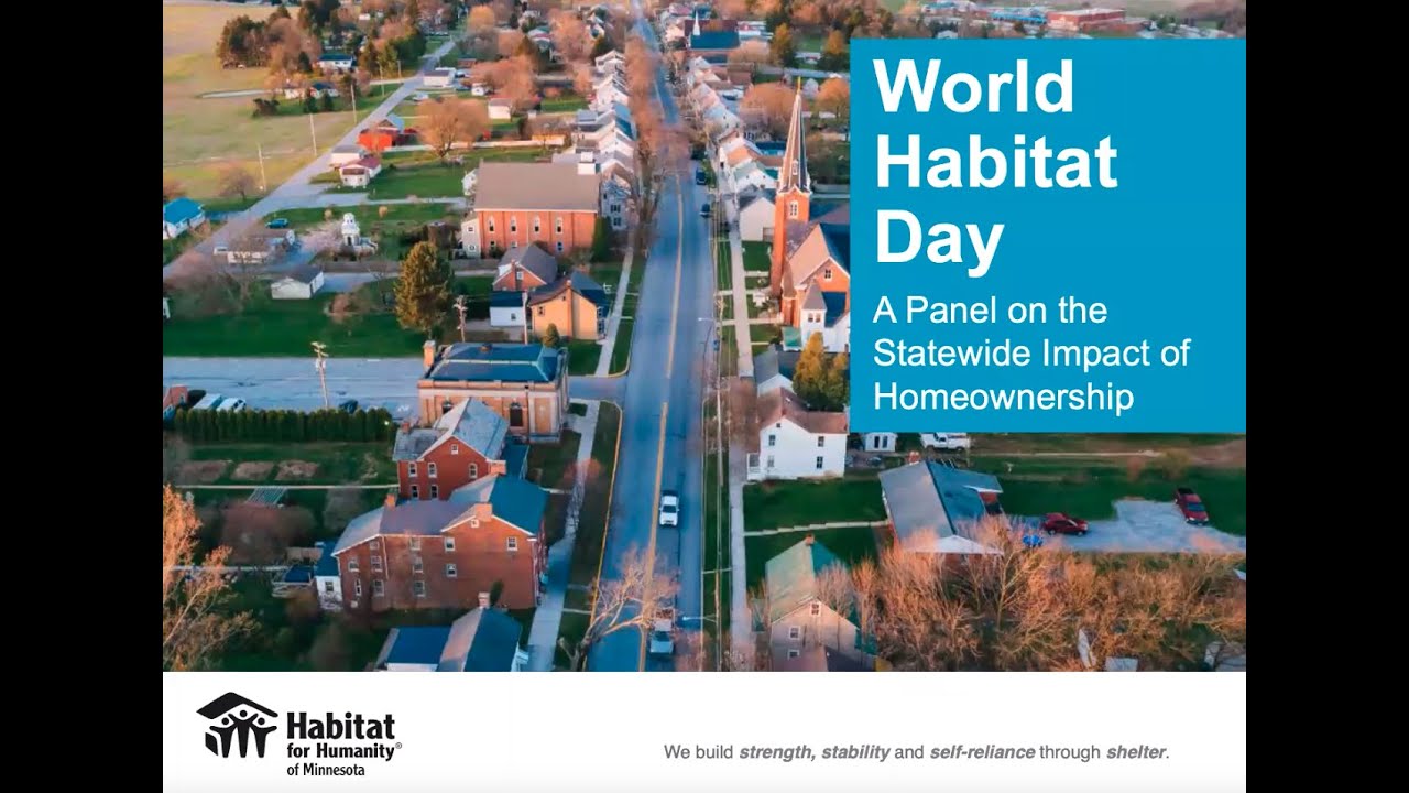2021 World Habitat Day Panel on the Statewide Impact of Homeownership YouTube