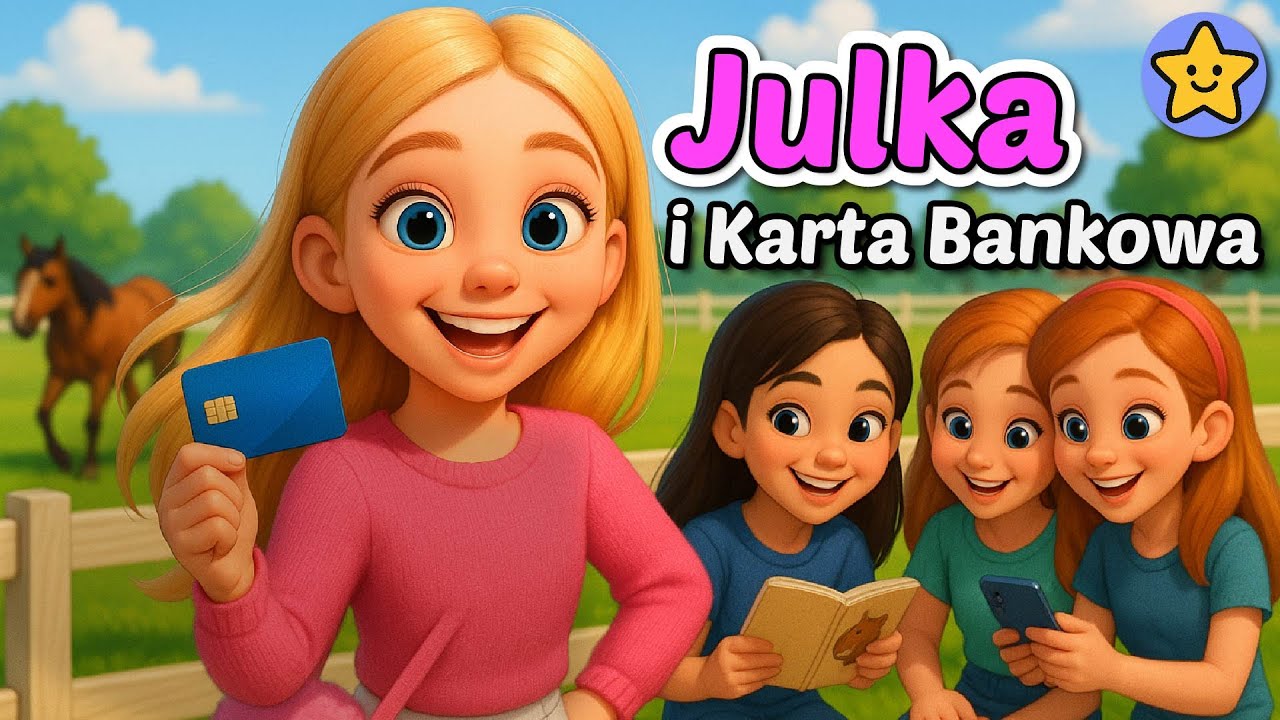 💳 Julka i Karta Bankowa - Ilustrowany Audiobook - Moja Bajkolandia 💳