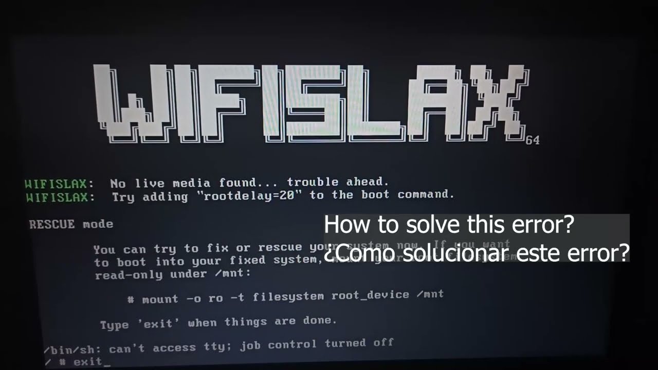 How to solve "can't acces tty; job control turned off" Linux
