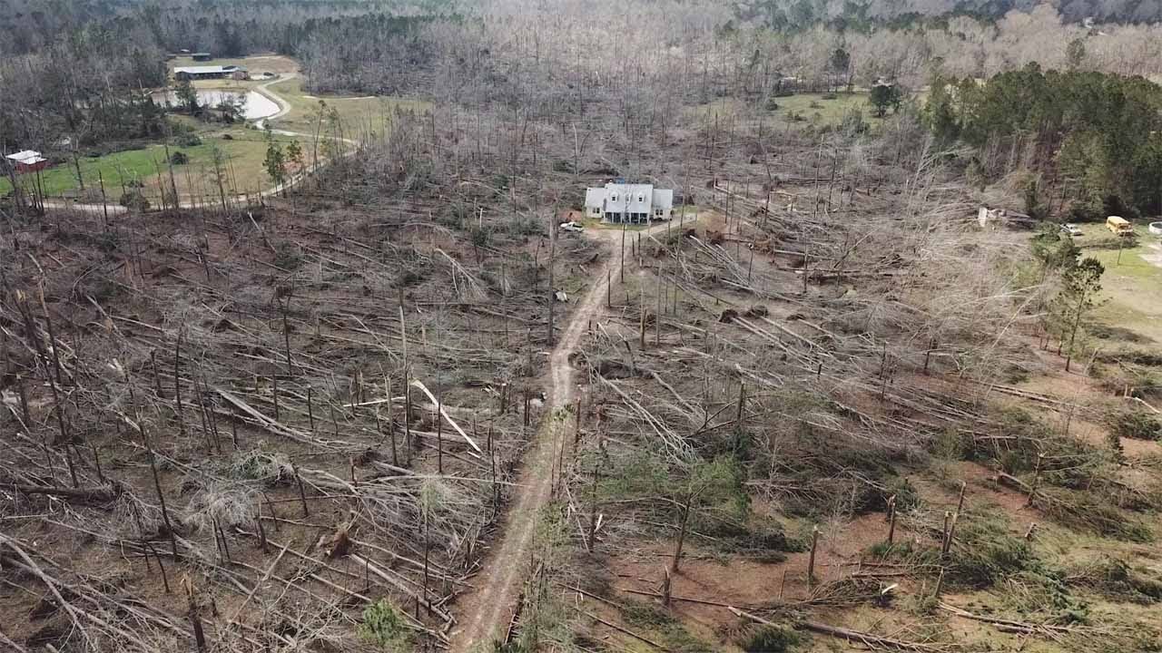 House In Tornado Path Still Standing