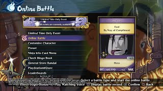 MAX RANK RANK UP MATCH - NARUTO ULTIMATE NINJA STORM 4