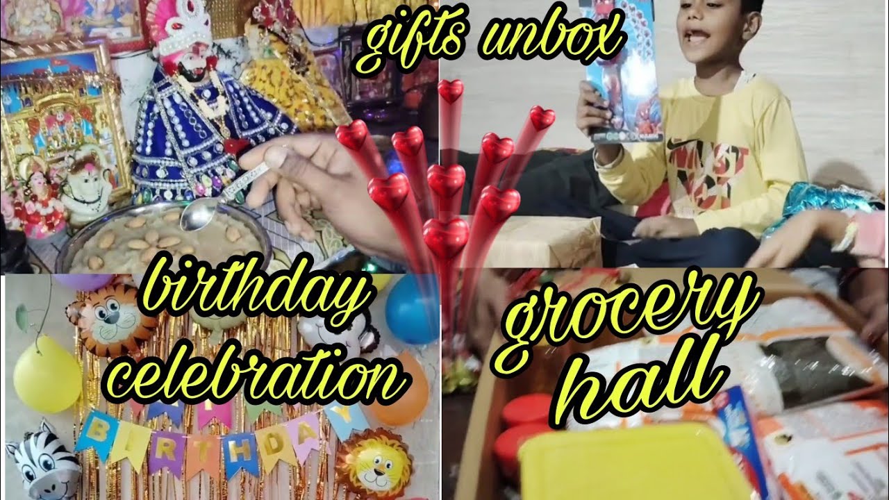 my grocery, and vansh ka fir se manaya birthday, #Anjali MLT