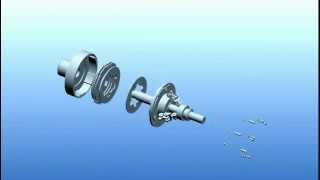 disc_clutch___assembled and exploded view (Animation)