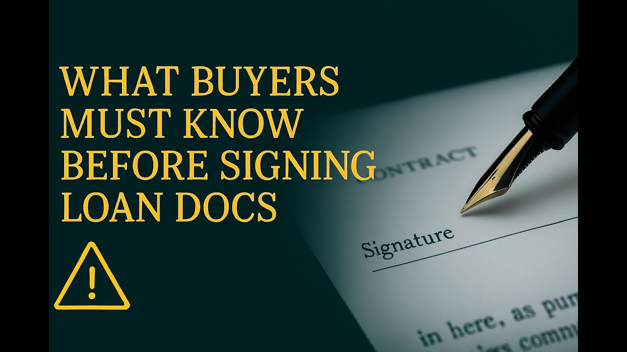 Loan Signing Documents