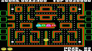 SNACKER ~ PACMAN PAC MAN CLONE FROM ACORN SOFT  FOR BBC MICRO PROTON IN PANTHEON Bostjan Grandovec screenshot 5