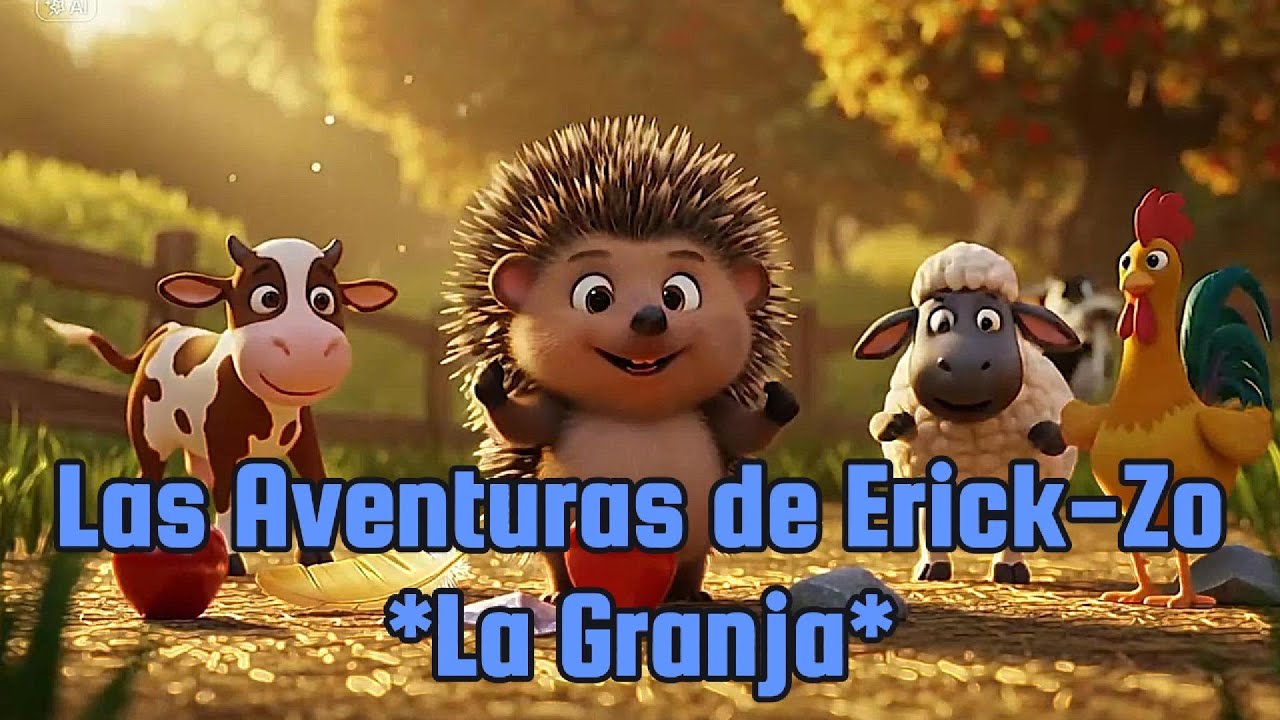 Las Aventuras de Erick-Zo en la Granja | Canción Infantil Divertida🎵✨