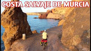 Pedaleando por la COSTA VIRGEN de la REGIÓN DE MURCIA. VECA#16 (VUELTA ESPAÑA CON ALFORJAS🚴)
