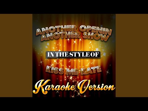 Karaoke - Ameritz - Another Openin Another Show (In the Style of Kiss Me Kate) [Karaoke Version]