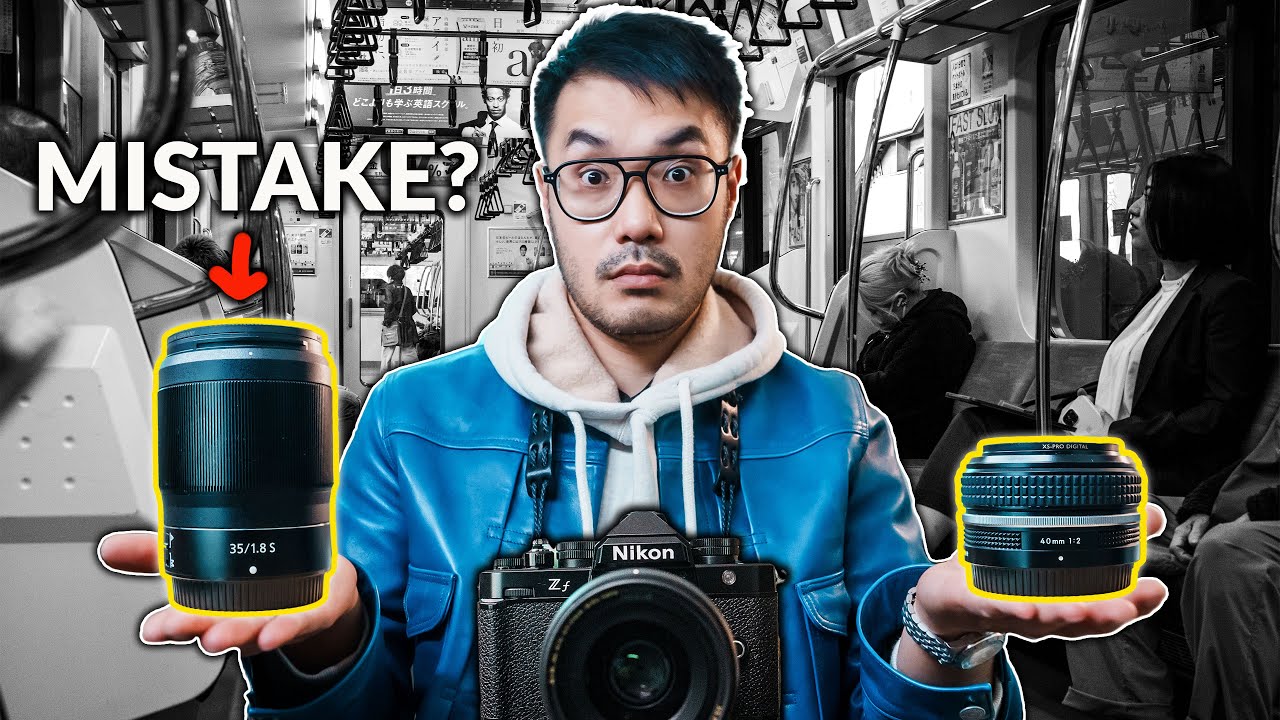 Покупаете свой первый объектив для путешествий? 35 мм против 40 мм