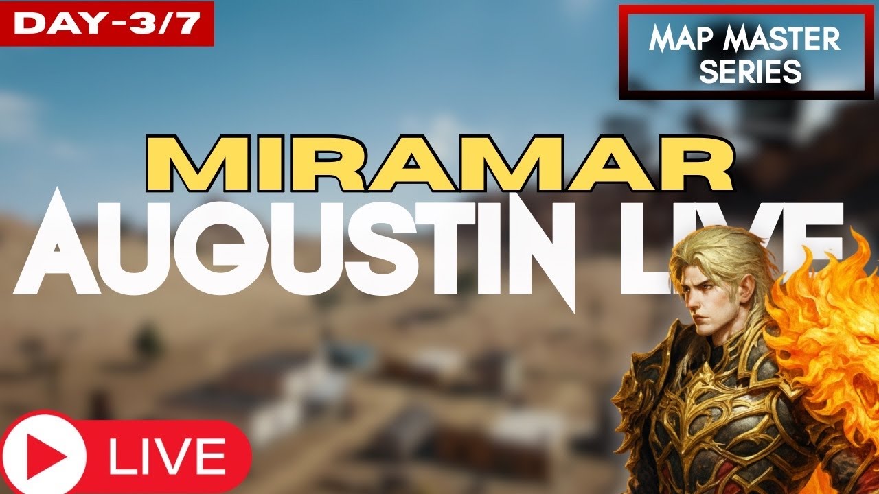 Map Master Series Day 3 🔥 Back in MIRAMAR! |