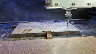 CNC / Cutting Keyhole Slots for Hanging Pictures