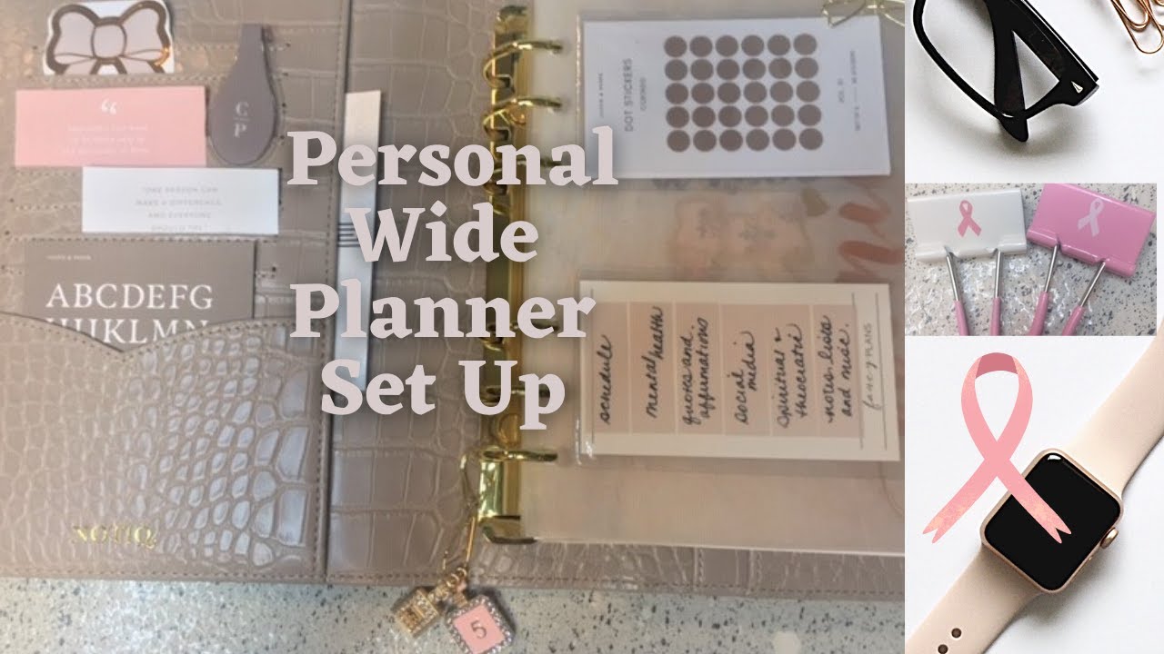 Notiq Personal Wide Planner Setup | Quick & to the point | Links in description
