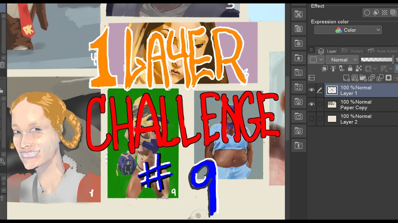 1 Layer Challenge #9 - YouTube