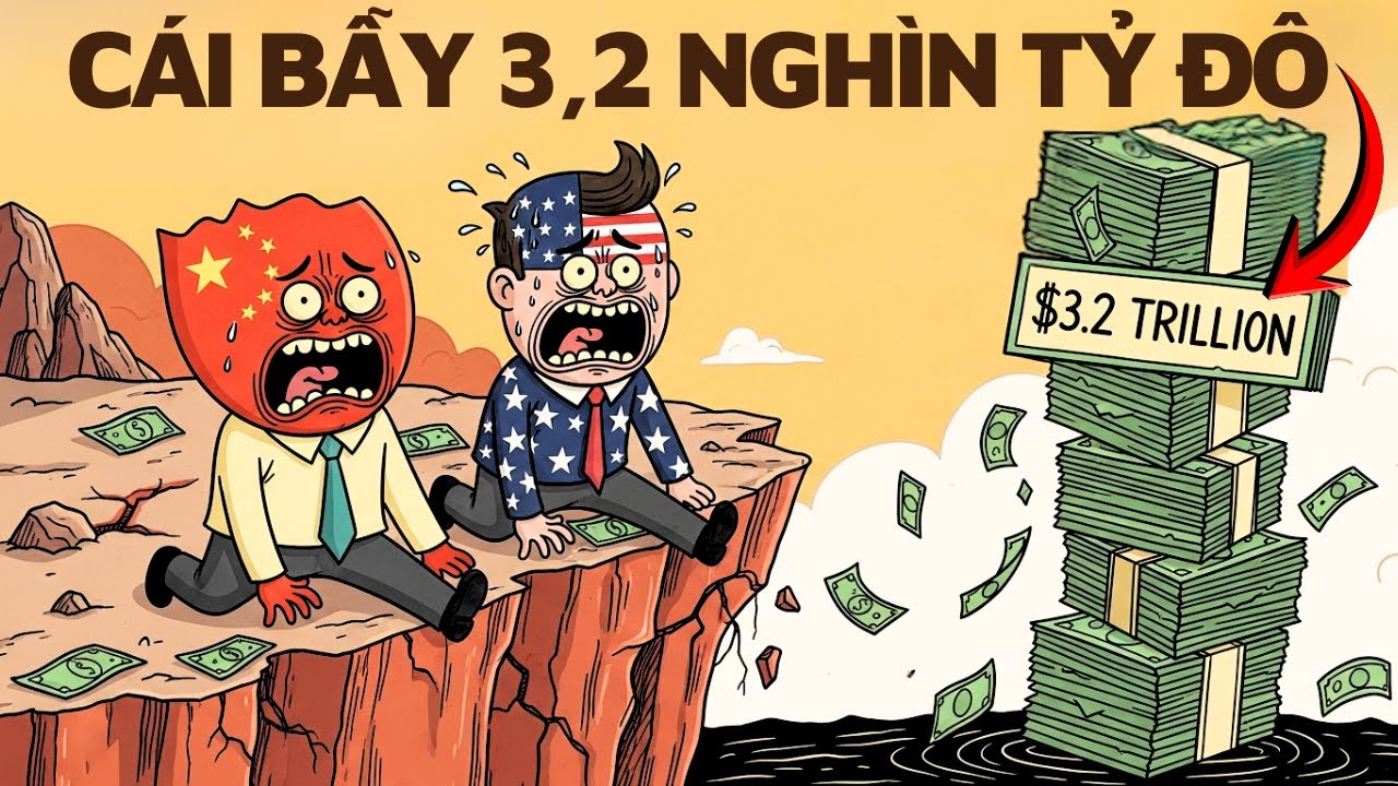 Trung Quốc nắm giữ 3,2 nghìn tỷ đô la Mỹ: Tại sao họ không thể bán tháo?