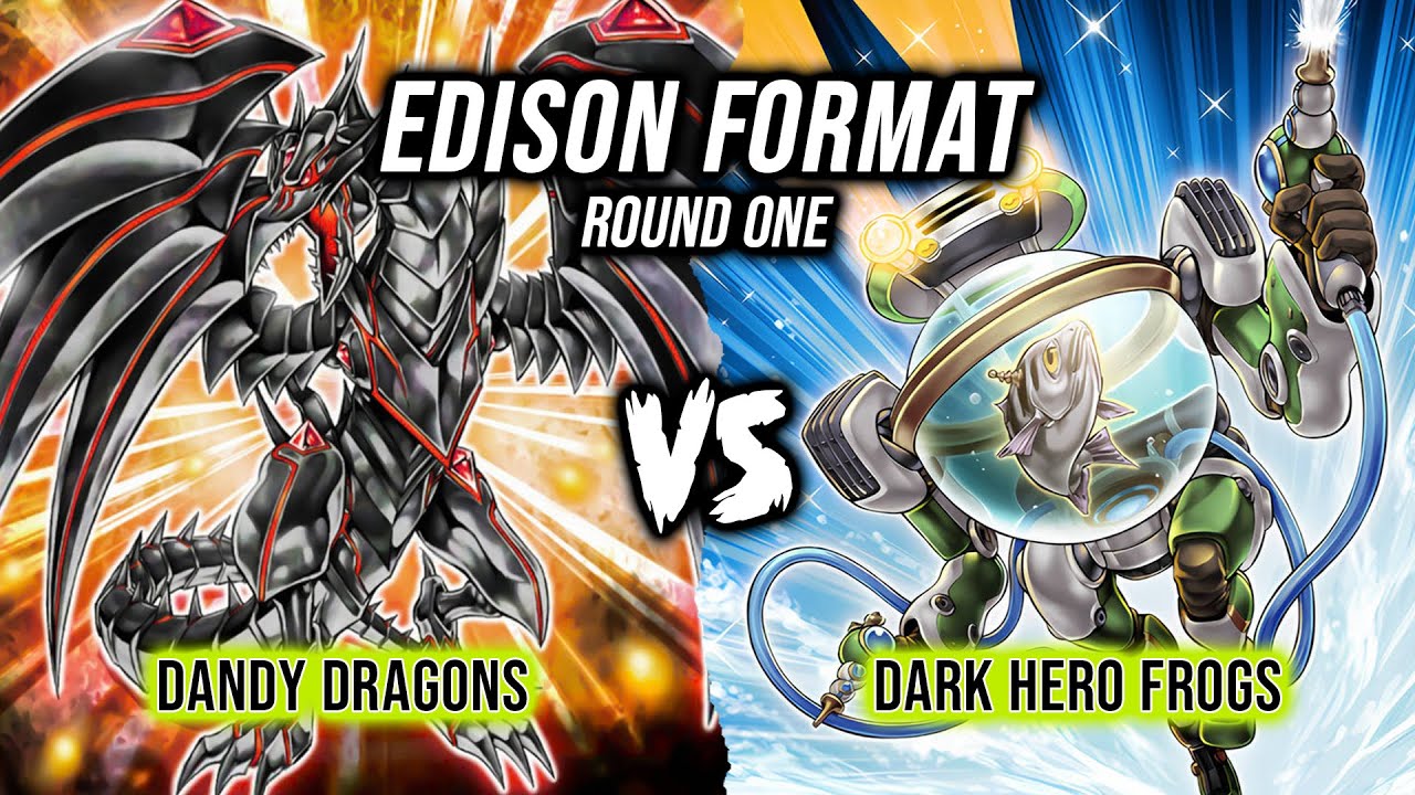 Формат Yu-Gi-Oh! Edison, раунд 1: «Дэнди Драгонс» против «Тёмных Лягушек-Героев»
