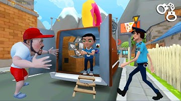 Dark Riddle NEW UPDATE 22.0.4 stop the cat robo invasion( Gameplay Walkthrough) part 18