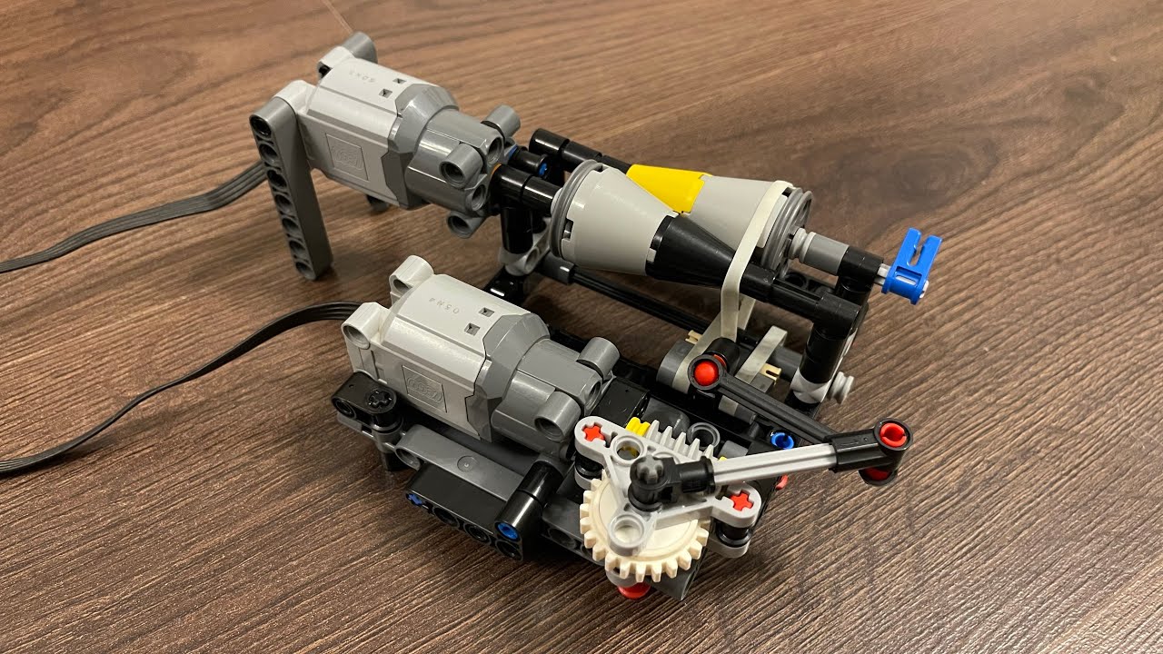 CVT Transmission V2 With Motorized Shifting Mechanism LEGO Technic