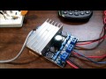 Class D TDA7492 stereo amplifier board test & review