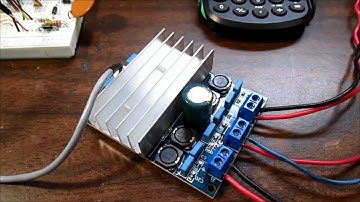 Class D TDA7492 stereo amplifier board test & review