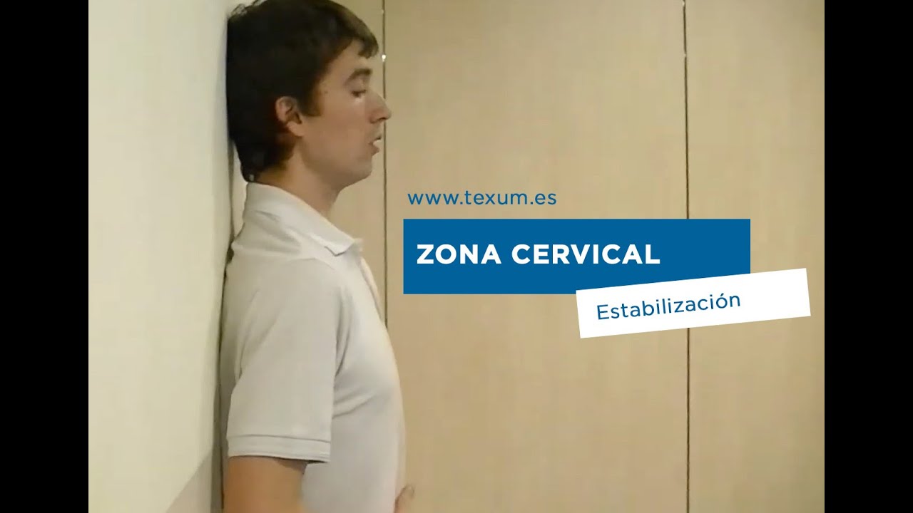 fisioterapia neurologica artigos Ejercicio estabilización Cervical en Bipedestación (de pie)