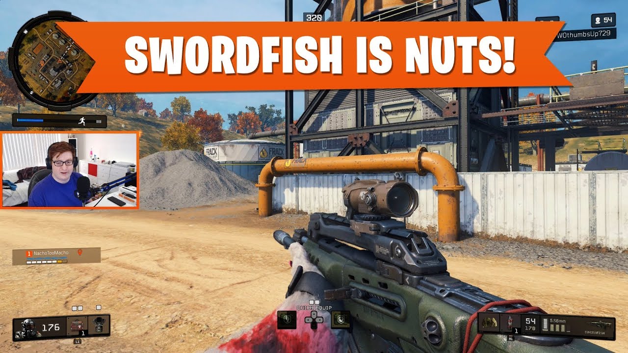 Рыба-меч — это просто сумасшедший! | Black Ops 4 Blackout | PS4 Pro