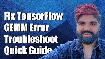Fixing TensorFlow Blas GEMM Launch Failed Error: Troubleshooting Guide