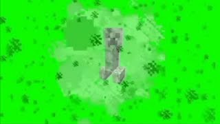 Greenscreen Creeper Meledak