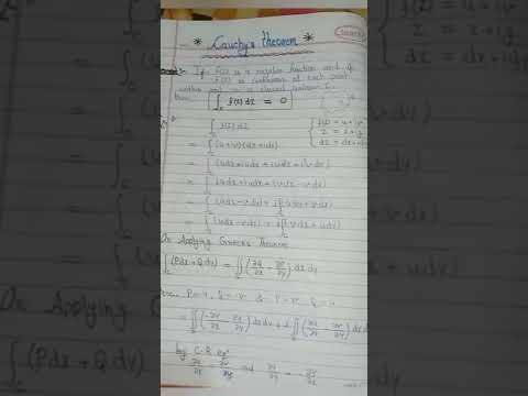 #cauchy's_integral_theorem # complex_analysis