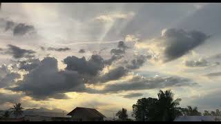 Cloudy Sunset Rays in the Philippines | June 18, 2026 🌅 screenshot 1
