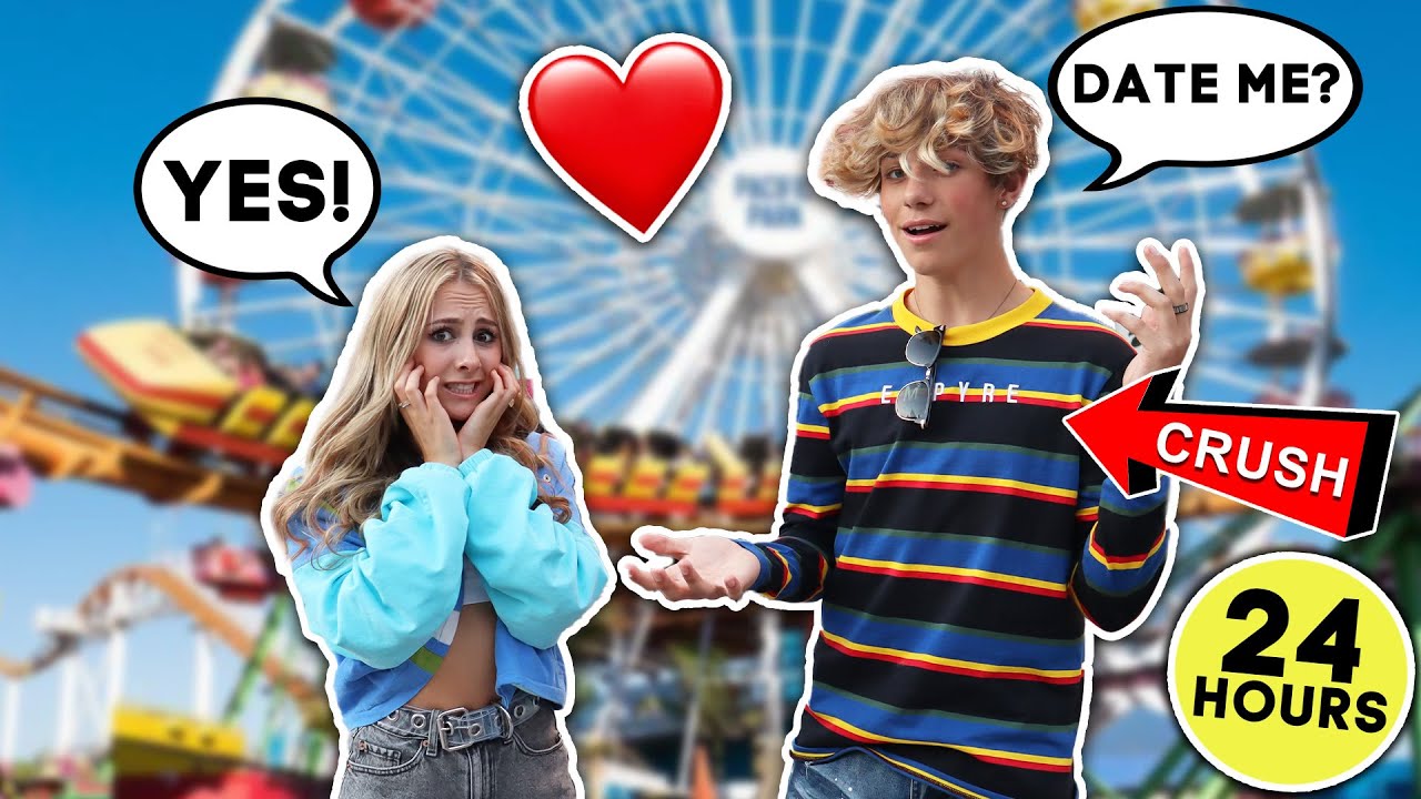 Saying Yes to My Crush for 24 Hours Ft. Walker Bryant | Capri Everitt