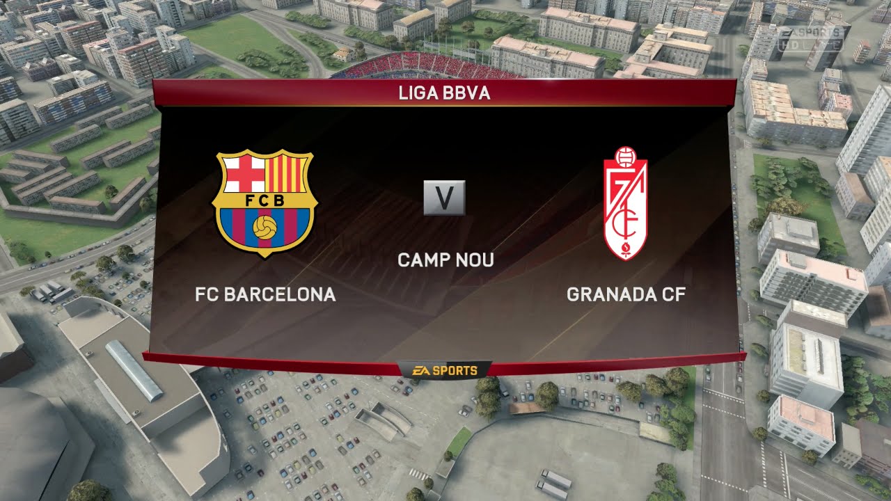 FIFA 16 - FC Barcelona vs. Granada CF @ Camp Nou