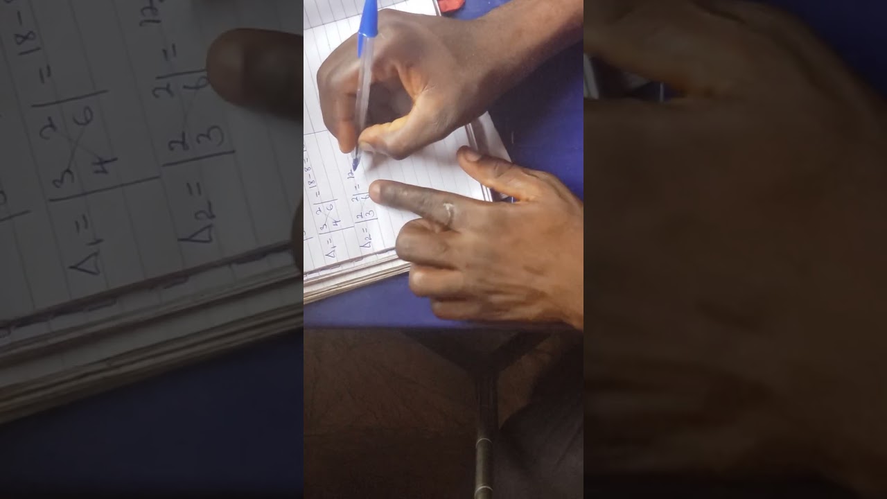 Matrix ( simultaneous equation)