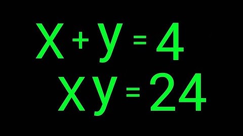 Japanese | Nice Math Olympiad Algebra Problem | How to solve for X and Y ?