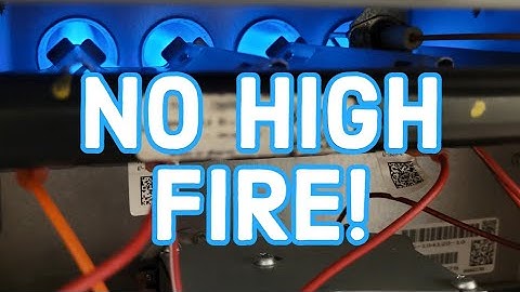 How to diagnose a Rheem pressure switch - code 57 / code 45 furnace wont go into high fire