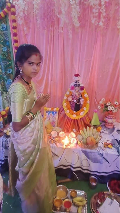 Vaibhav Lakshmi vratham #trending #vaibhavlakshmi #oyebava - YouTube