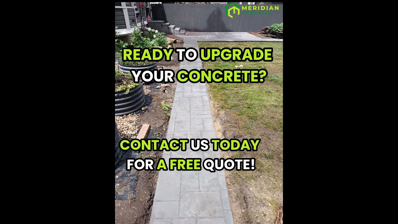 🎬 “Solid Foundations, Striking Finishes — Only at Meridian Concrete” 🏗️✨