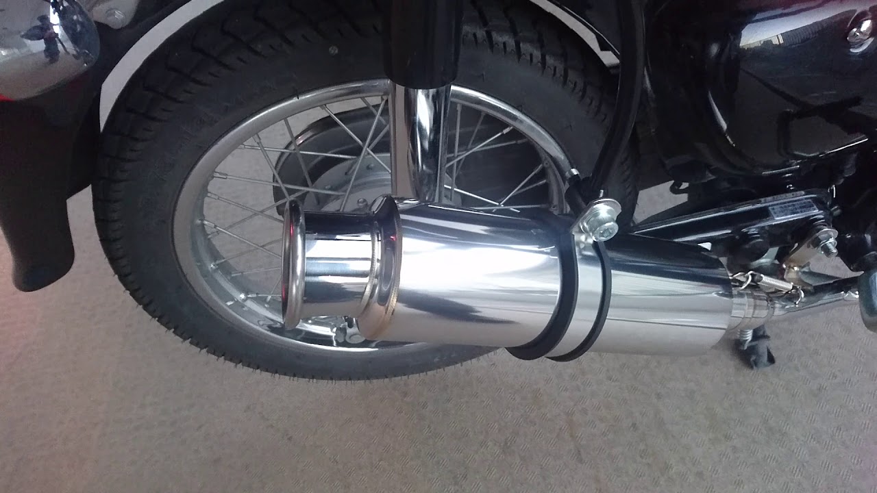 リトルカブfi ビームスss300マフラー Youtube