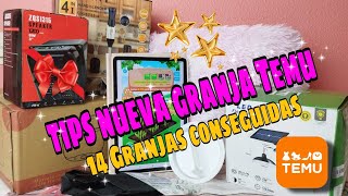 ¡ TIPS NUEVA GRANJA TEMU! UNBOXING 14 Granjas Conseguidas ⭐✨ | El Mundo del Nail Art