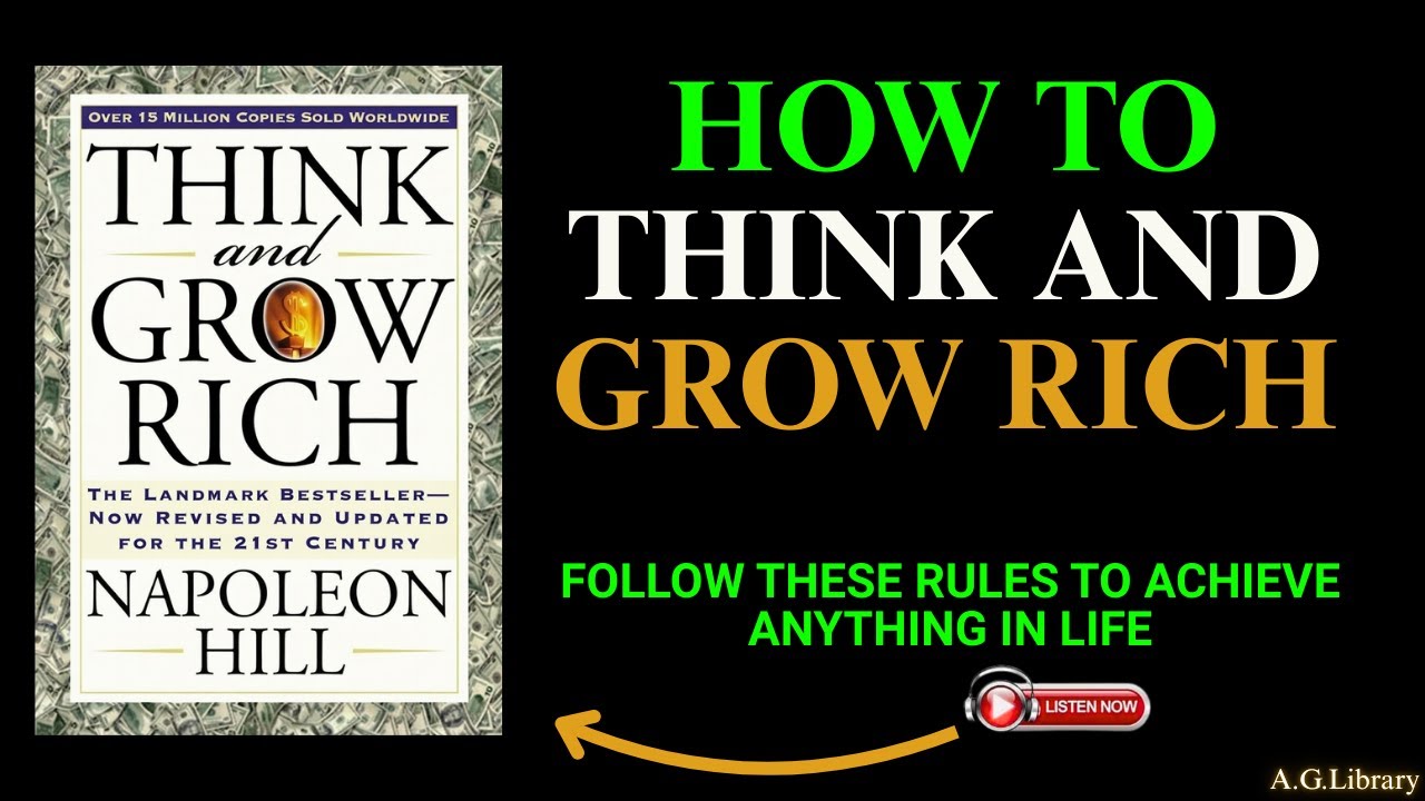 Think and Grow Rich by Napoleon Hill | Full Audiobook Summary The Secret Formula to Wealth & Success