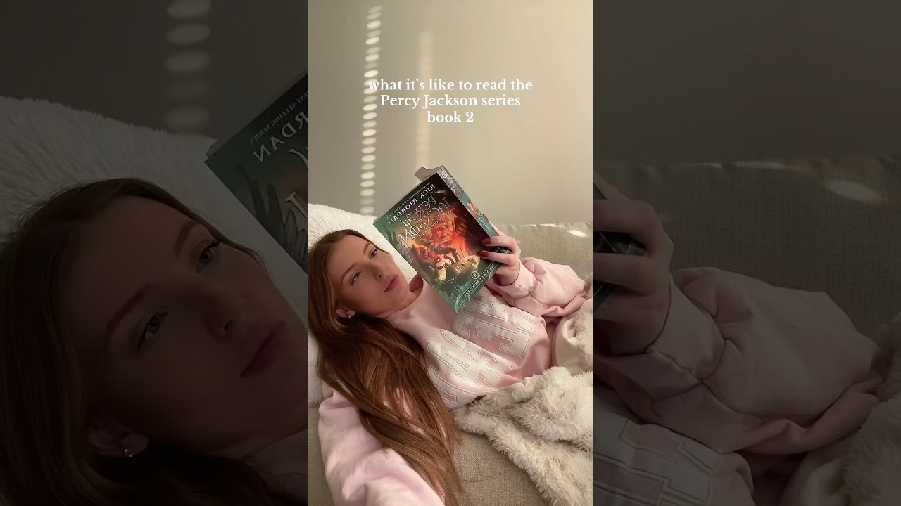 Чтение книг о Перси Джексоне — это целое приключение, лол 