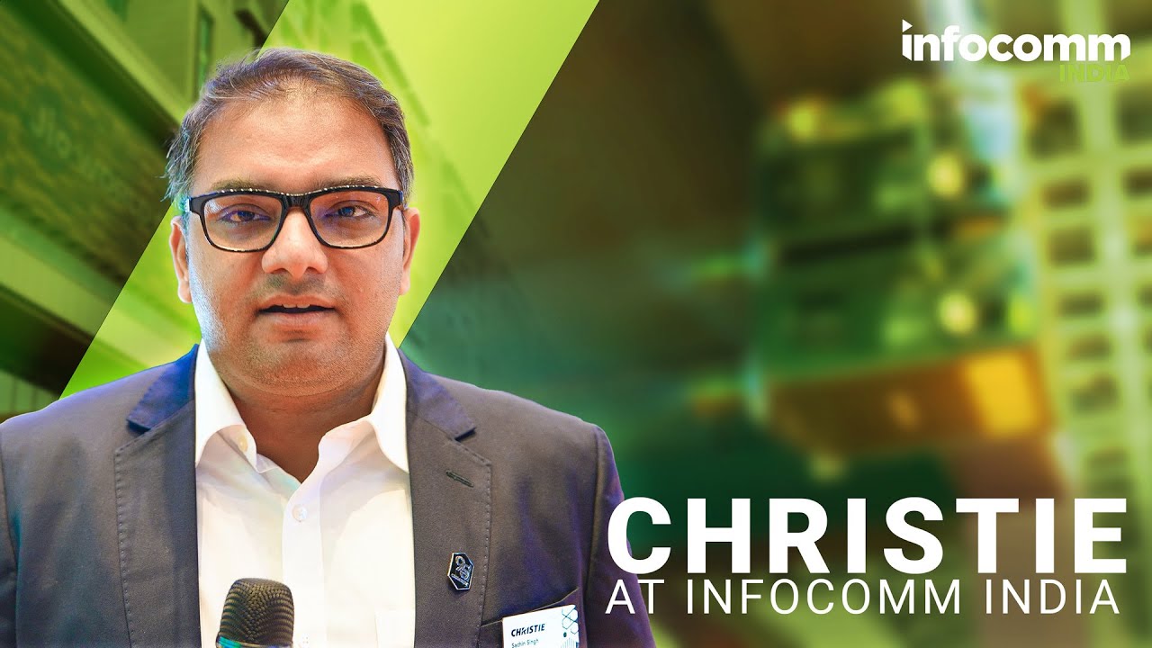 Christie at InfoComm India 2024 - YouTube