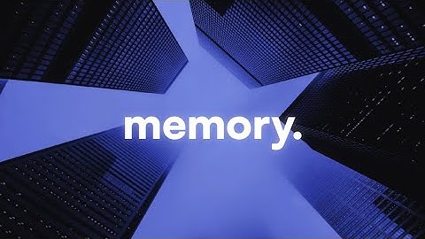 i was just a memory.