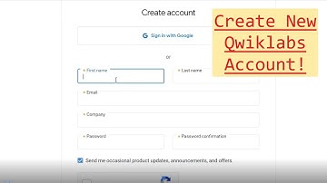 How to create a New Qwiklabs Account | Qwiklabs Public URL | For Beginners in Google Cloud