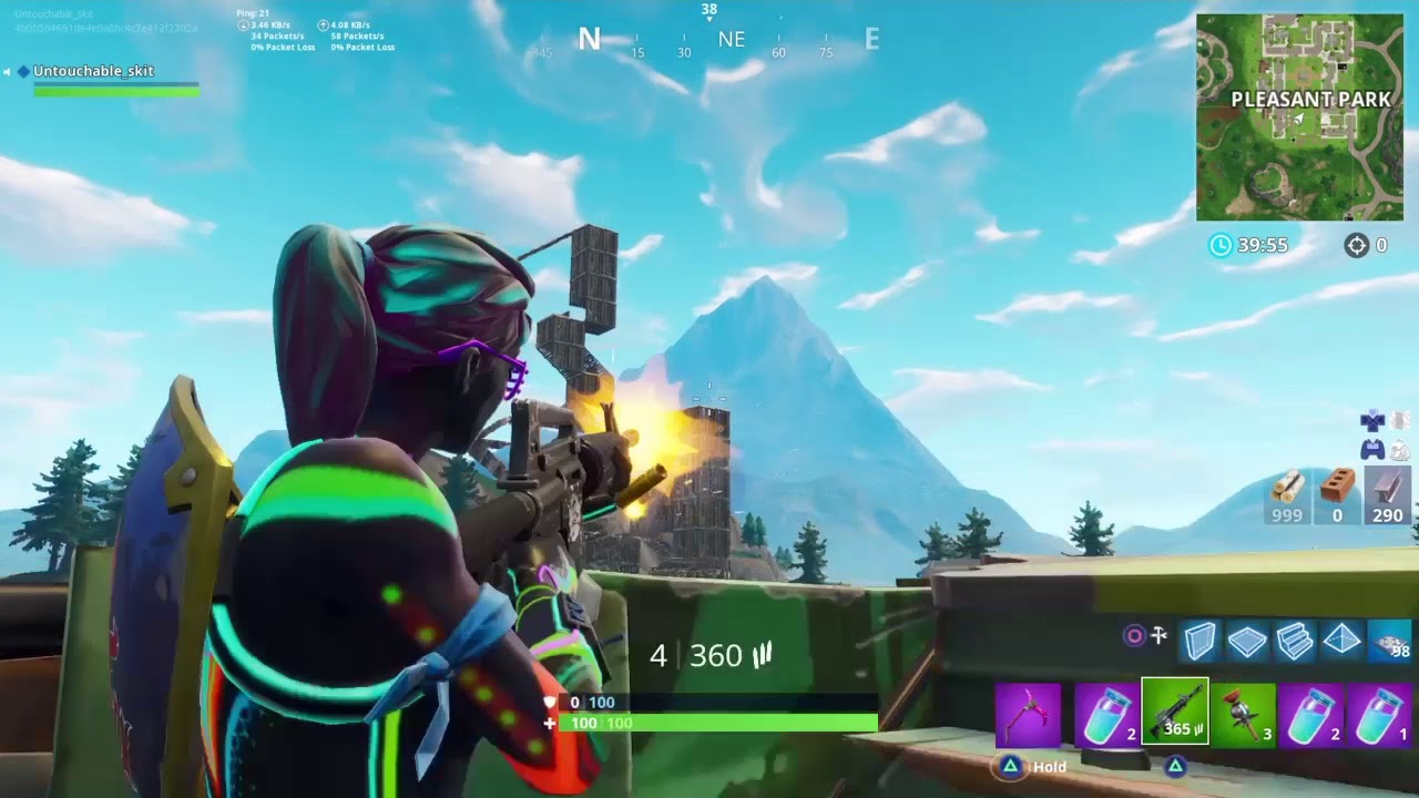 Tfue peeking on console*