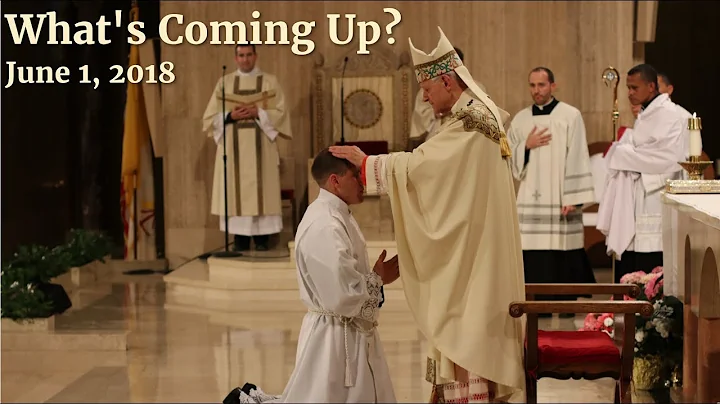 What's Coming Up? June 1, 2018