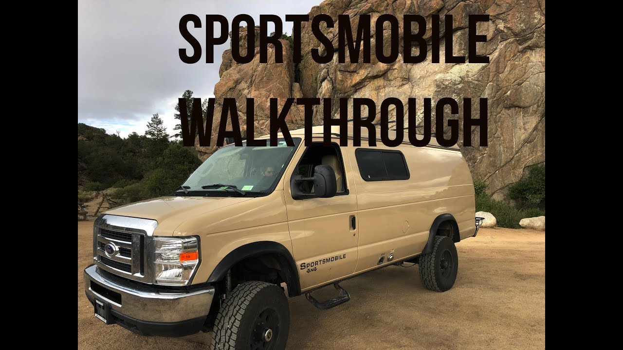 Sportsmobile Interior Walkthrough YouTube