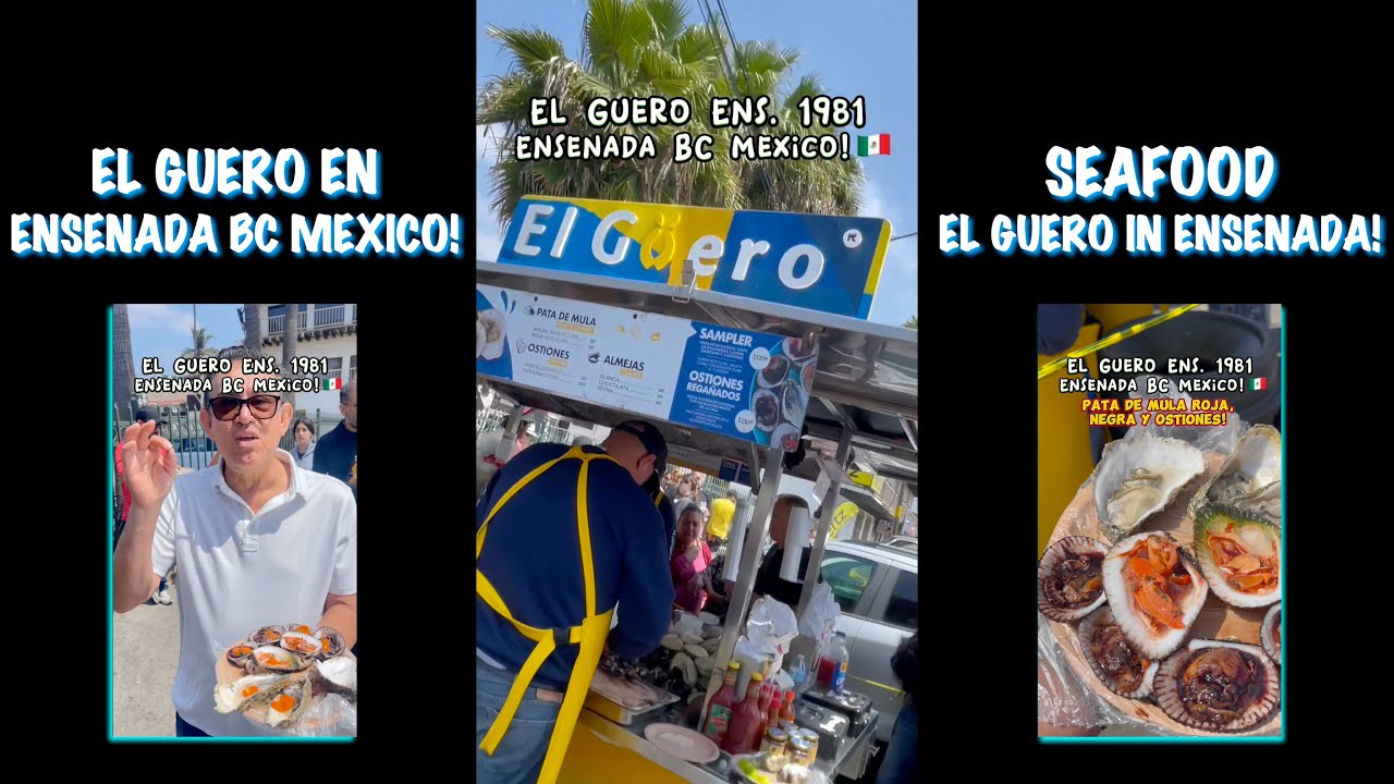 El Guero Mariscos en Ensenada BC Mexico - YouTube