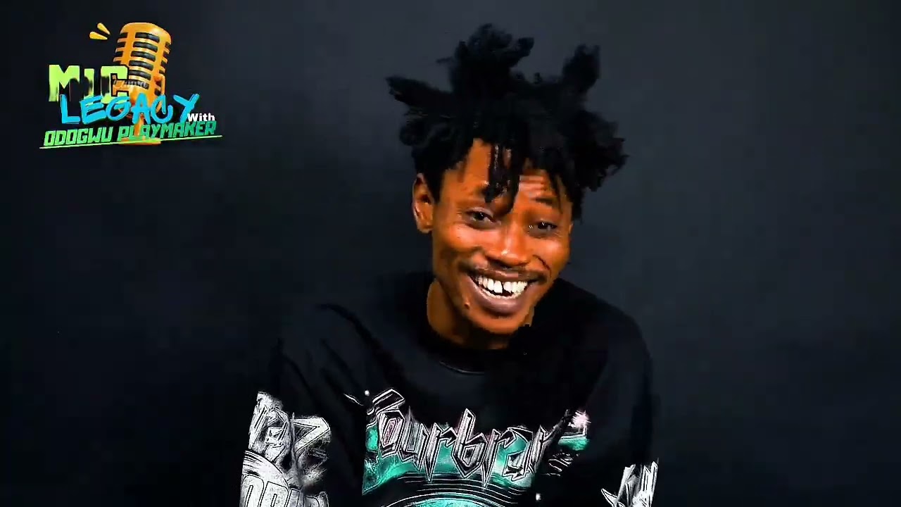 Interview + live performance @mic legacy wey go burst brain 💥No blink, no dulling 🚀