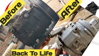 Restoring Filthy Car Ac Compressor!