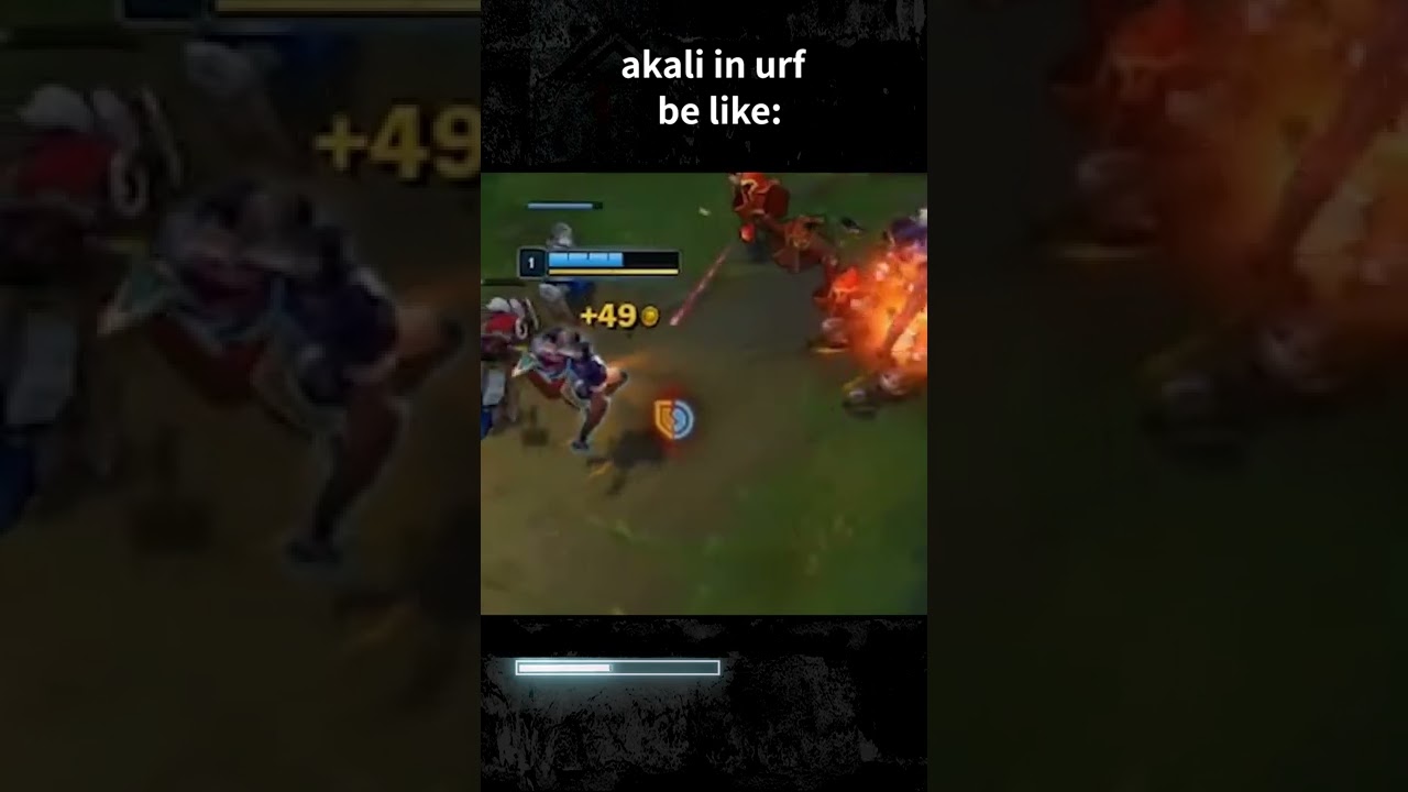 AKALI in URF be like : 【 Str@nge Kiddo 】